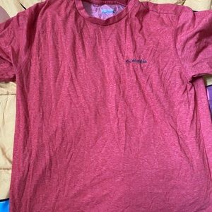 Columbia shirt sleeve shirt